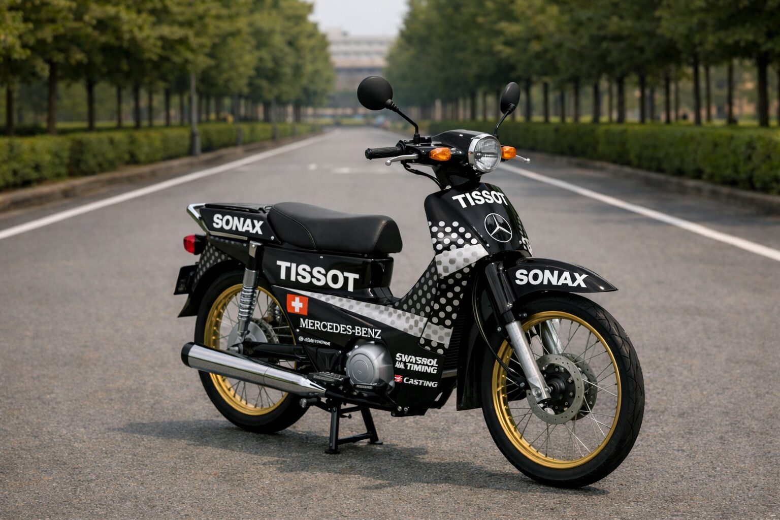 スーパーカブ ザウバー仕様