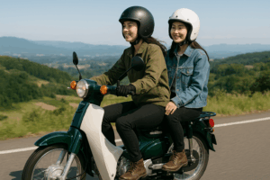 スーパーカブ長距離ツーリングの必須装備まとめ──パンク対策・プロテクター・予備タンクまで