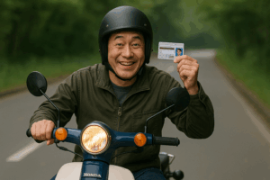 初めてスーパーカブに乗る場合、おすすめの免許と排気量は？