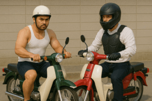 スーパーカブは危ない？事故・違反を防ぐための注意点10選【初心者必読】