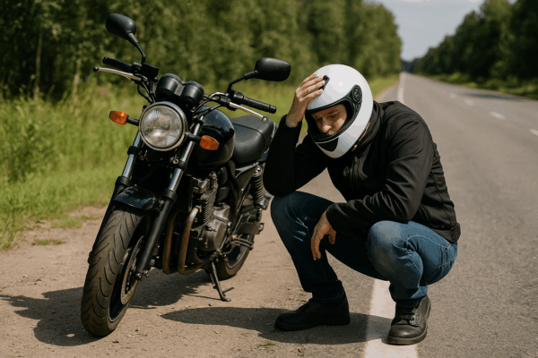 バイク事故イメージ