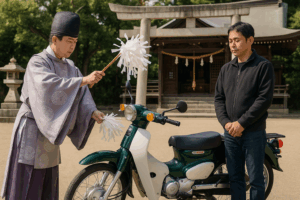 自分でできるバイクのお祓い（簡単おまじない）