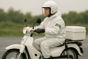 スーパーカブがナメられない方法｜警察風カスタム・装備・服装で煽り対策を徹底強化